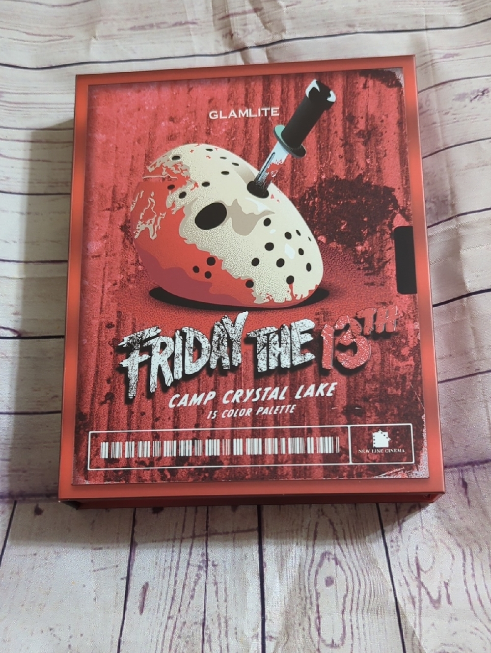 GLAMLITE Friday the 13th Camp Crystal Lake Eyeshadow Palette